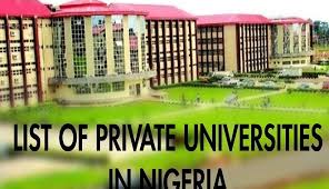 List of Private Universities In Nigeria